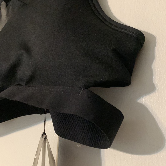 NWT Nike Black Super Sexy Sheer and Spandex Dri-Fit Swoosh Bra - Picture 4 of 9